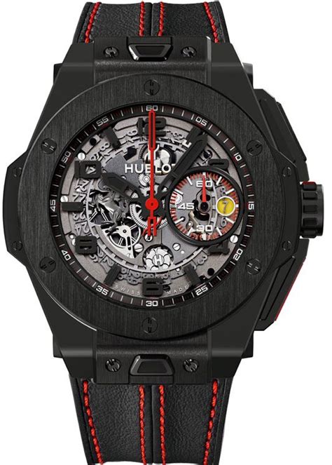 Hublot Big Bang Ferrari Ceramic 401.CX.0123.VR Luxury Watch 